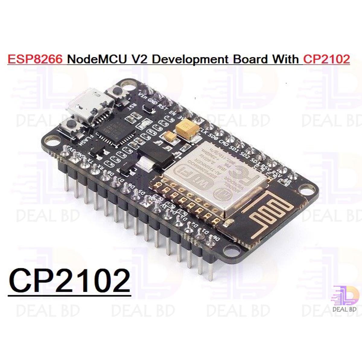 CP2102 ESP8266 NodeMcu ESP-8266 CP-2102 Internet Of Things Development Board Based ESP8266 CP2102 Module Electronics Circuitry & Parts