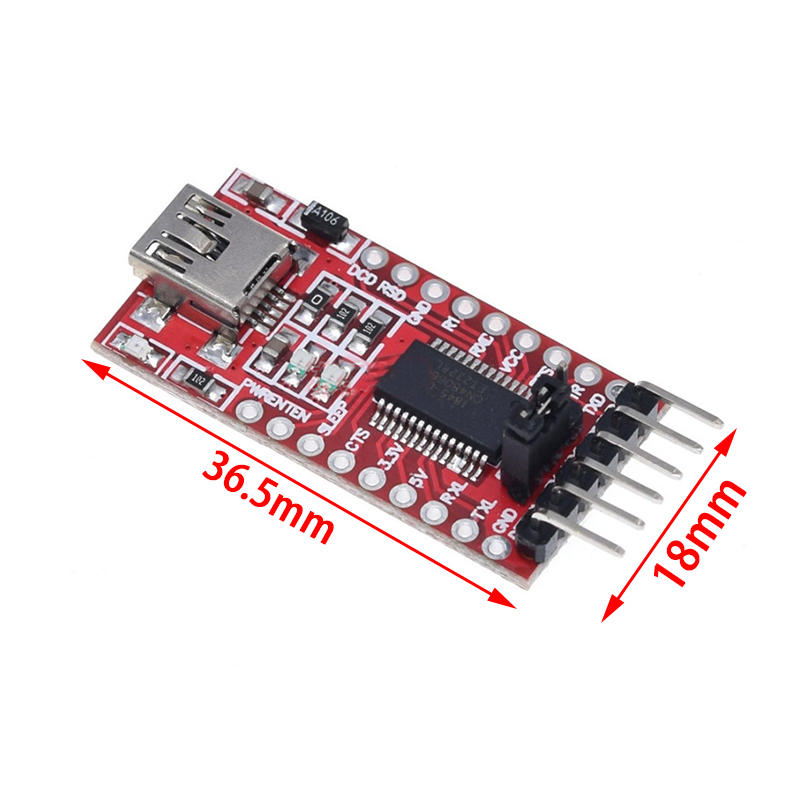 High Quality FT232RL FTDI USB 3.3V 5.5V to TTL Serial Adapter Module for Arduino FT232 Pro Mini USB TO TTL 232. 