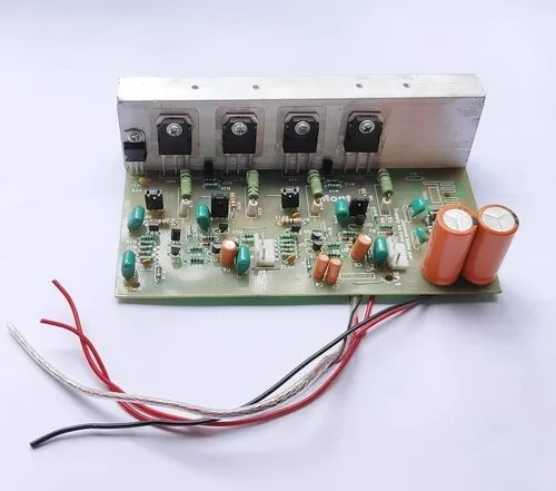 Transistor 1941 & 5198 Based 200 watts amplifier kit Micro Controller Board Electronic Hobby Kit. 