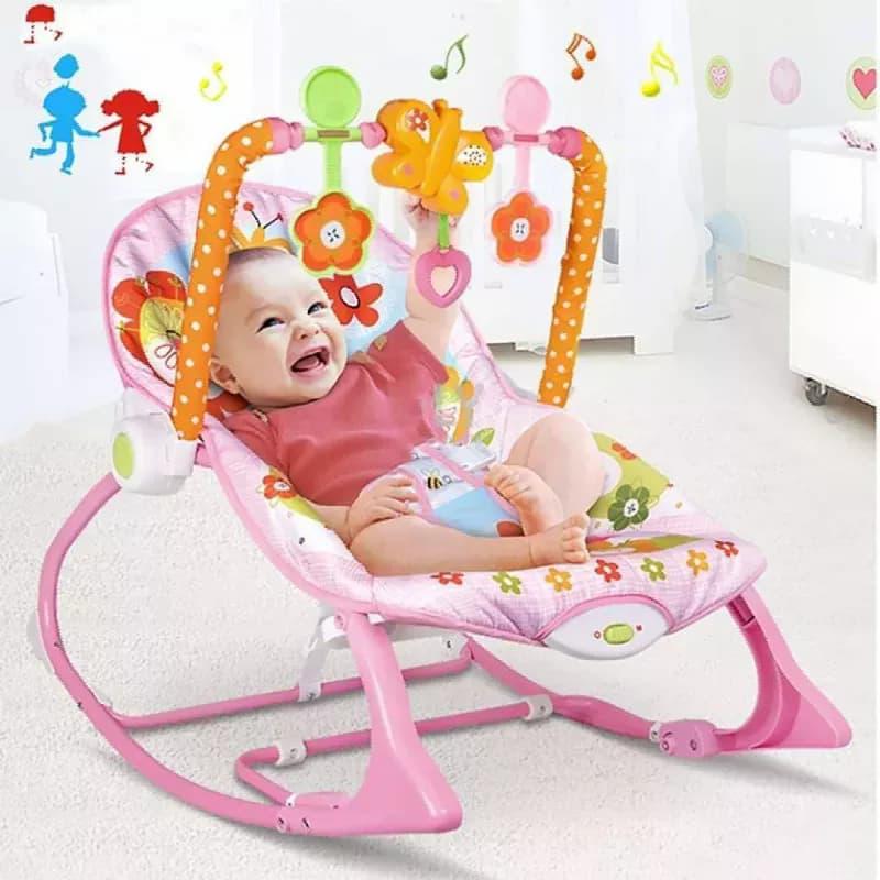 Buy Tiibaby Baby Rocker Musical Portable, 55 OFF