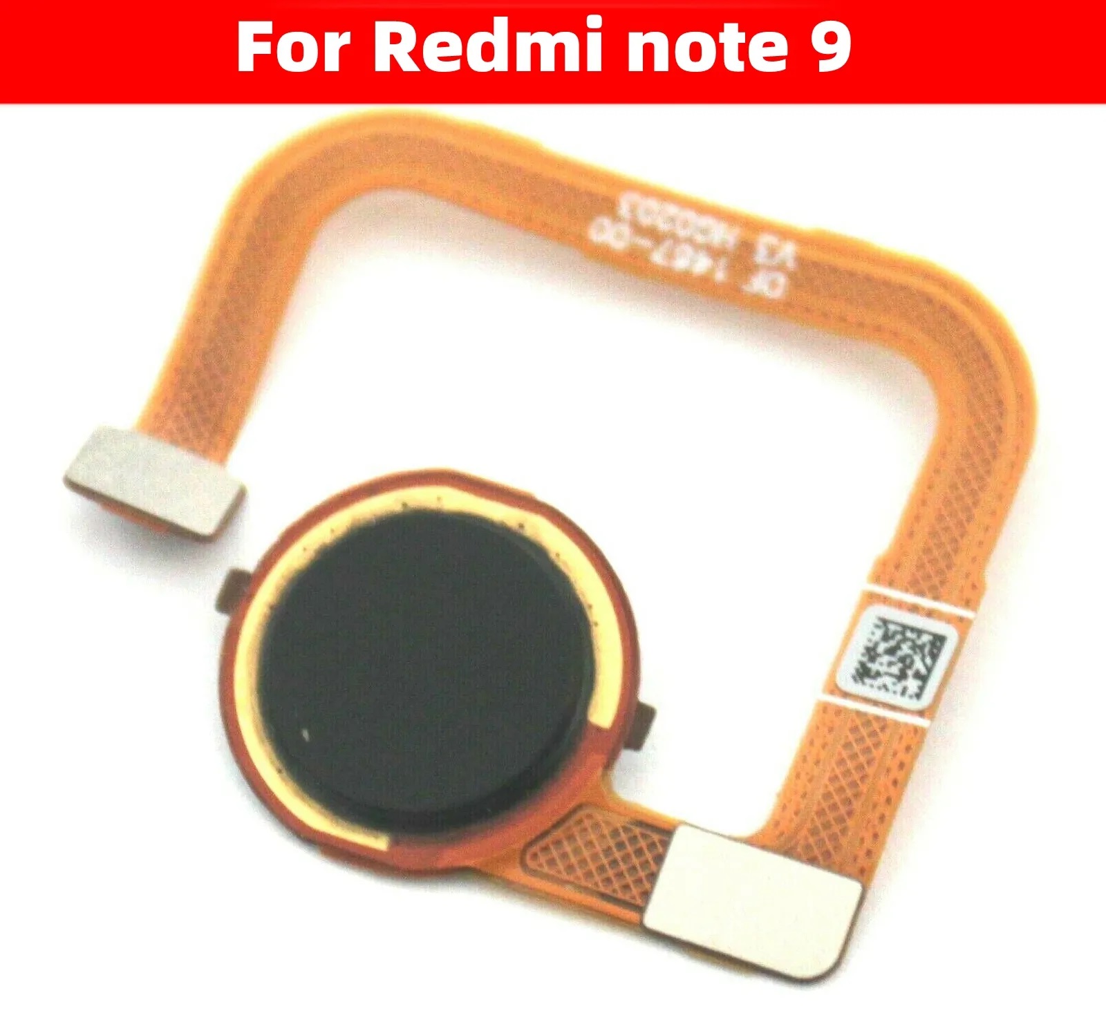 For Xiaomi Redmi Note 9 Global Version Fingerprint Sensor Home Button Ribbon Flex Cable. 