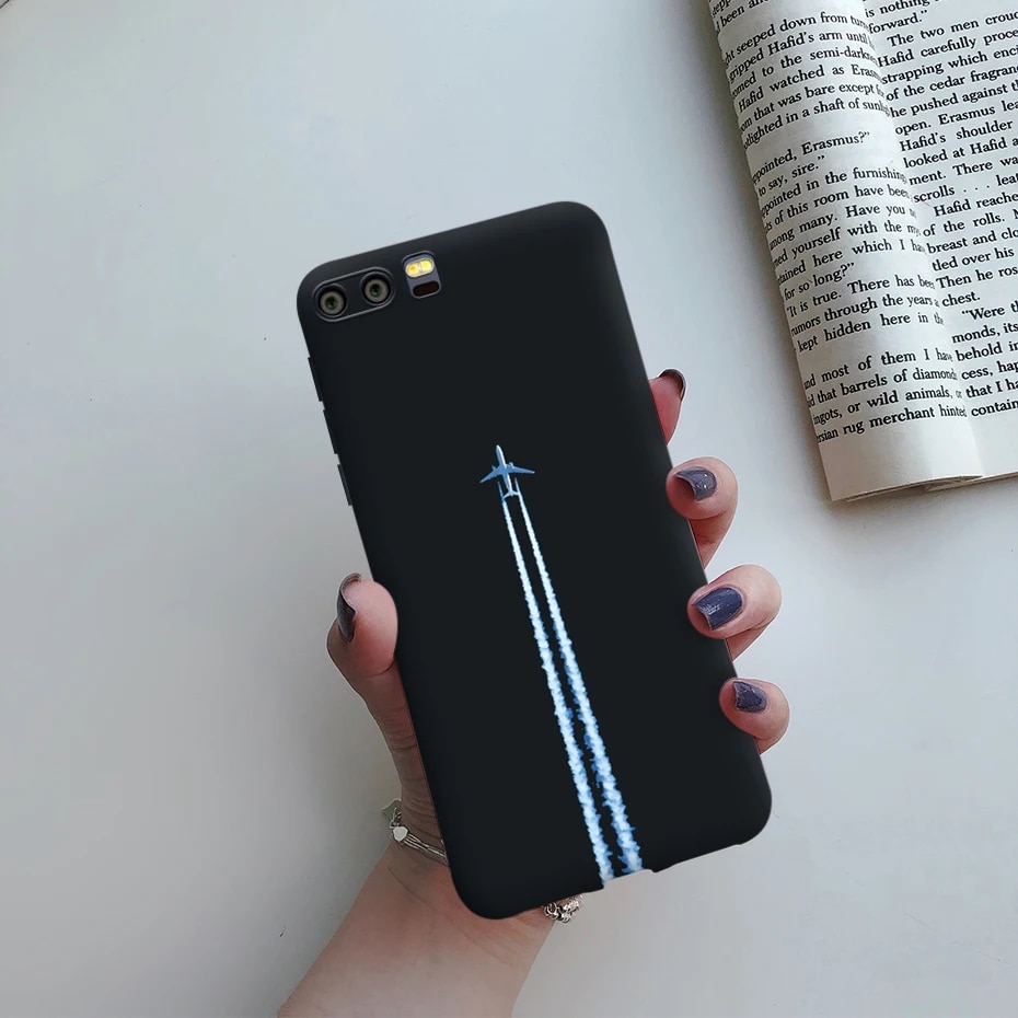 For Huawei P10 plus Phone Case Cute Painted Silicone Back Cover Protector Funda For Huawei P10plus P10 P 10 Plus HuaweiP10 Cases. 