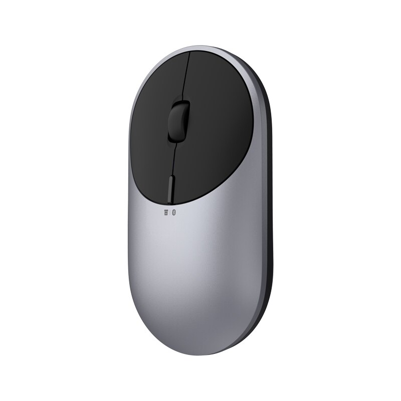 Newest Xiaomi Mi Portable Mouse 2 4-DPI 4000 2400 1800 1200 Bluetooth-Compatible RF2.4 Aluminium Metal ABS Windows 10 Android. 