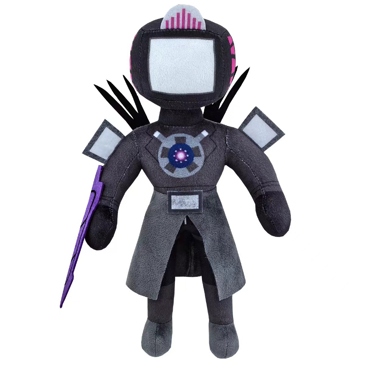 Cross-Border New Products skibidi toilet plush Toilet Man Electric Drill Man Titan Man Plush Toy Doll. 