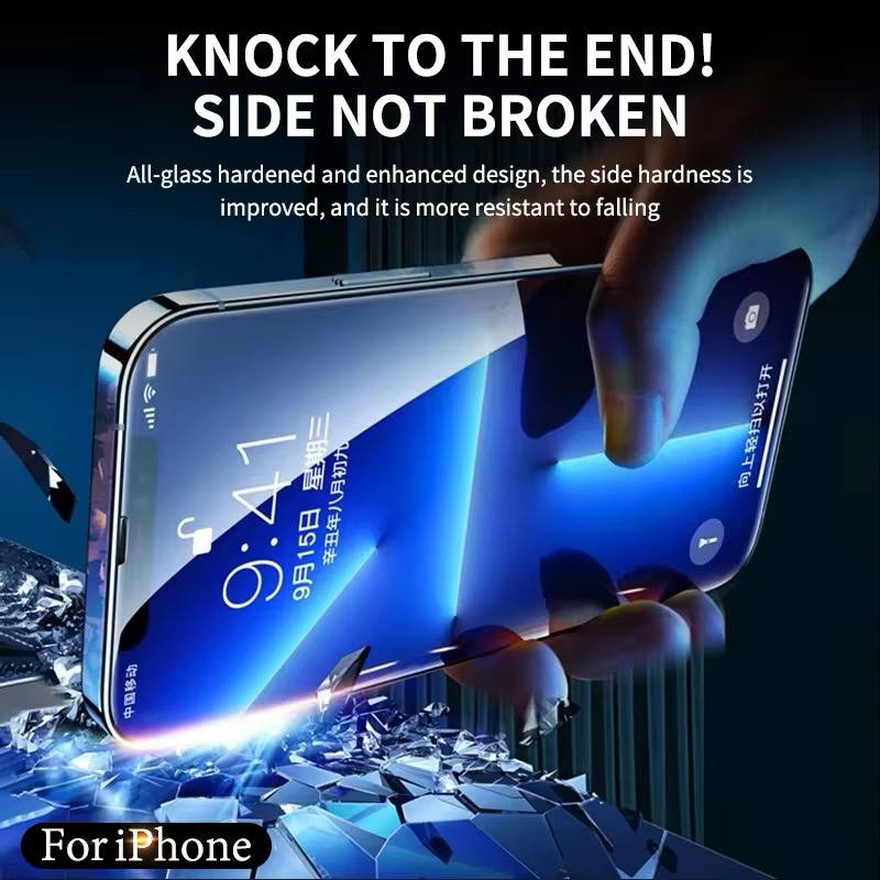 SuperX Tempered Glass SuperX 0.3mm Anti-Static Tempered Glass Full Glue Coverage Screen Protector For iPhone. 