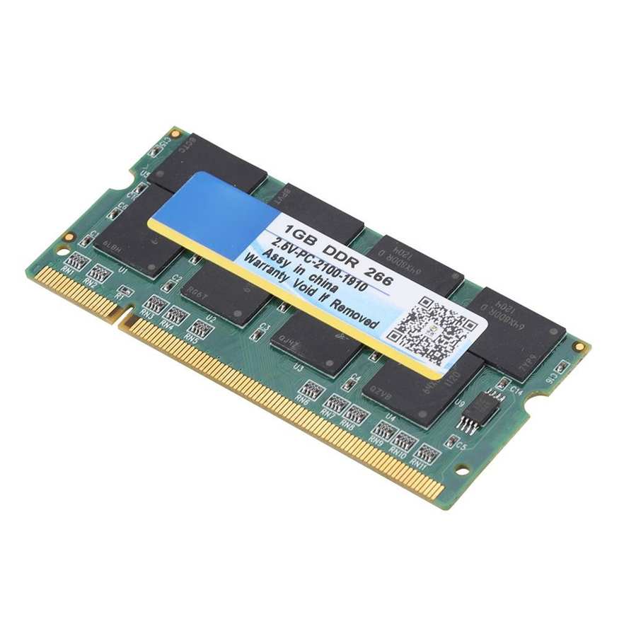 Full Compatibility 266MHz 2.5V High Speed ​​Running Laptop Memory 1G RAM for DDR PC-2100. 