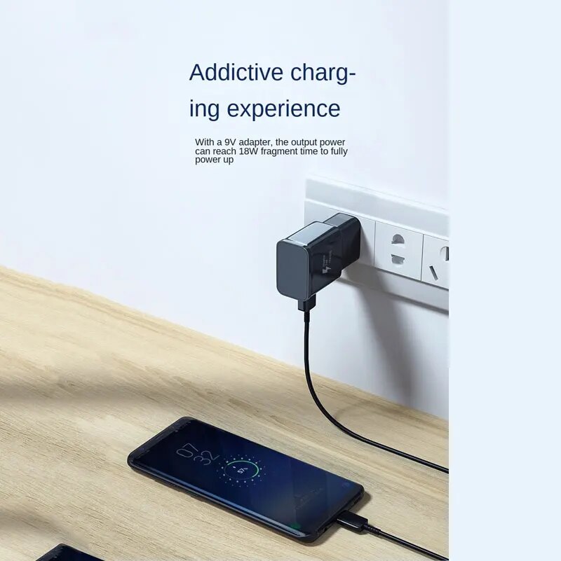 Samsung Fast Charger 9v/1.67a charge Travel Adapter usb c cable Galaxy s8 s9 s10 note 10 9 8 plus A20 A30s A40 A50 A51 A70 A90. 