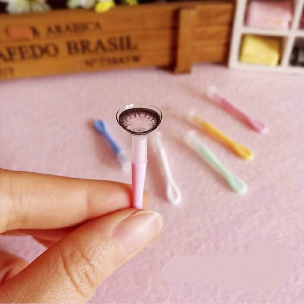 DUOXIU 1 Set Contact Lenses Wearing Tool Contact Lenses Inserter with Lens Tweezers and Suction Stick Clamps Tool Fast Shiping. 