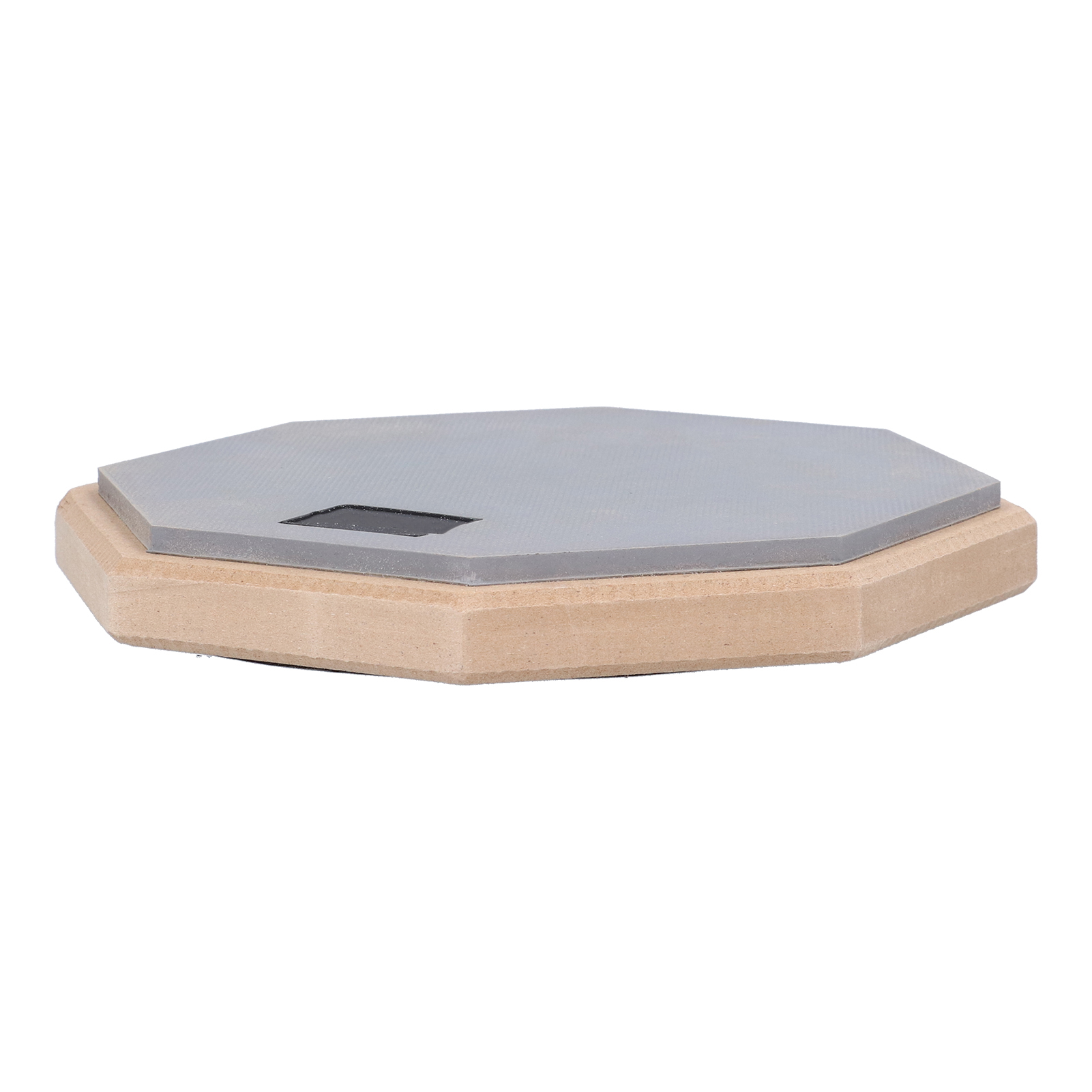 8in Dumb Drum Pad Rubber and Composite Wood Professional Practice Pads Skid Resistance Shock‑Absorbent Adjustable Kit. 