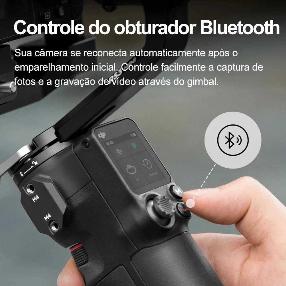 INSTOCK For DJI RS 3 mini RS3 RS 3 PRO COMBO RS4 RS4 PRO Camera Gimbal Foldable Design Built-In OLED Screen for DSLR Cameras. 