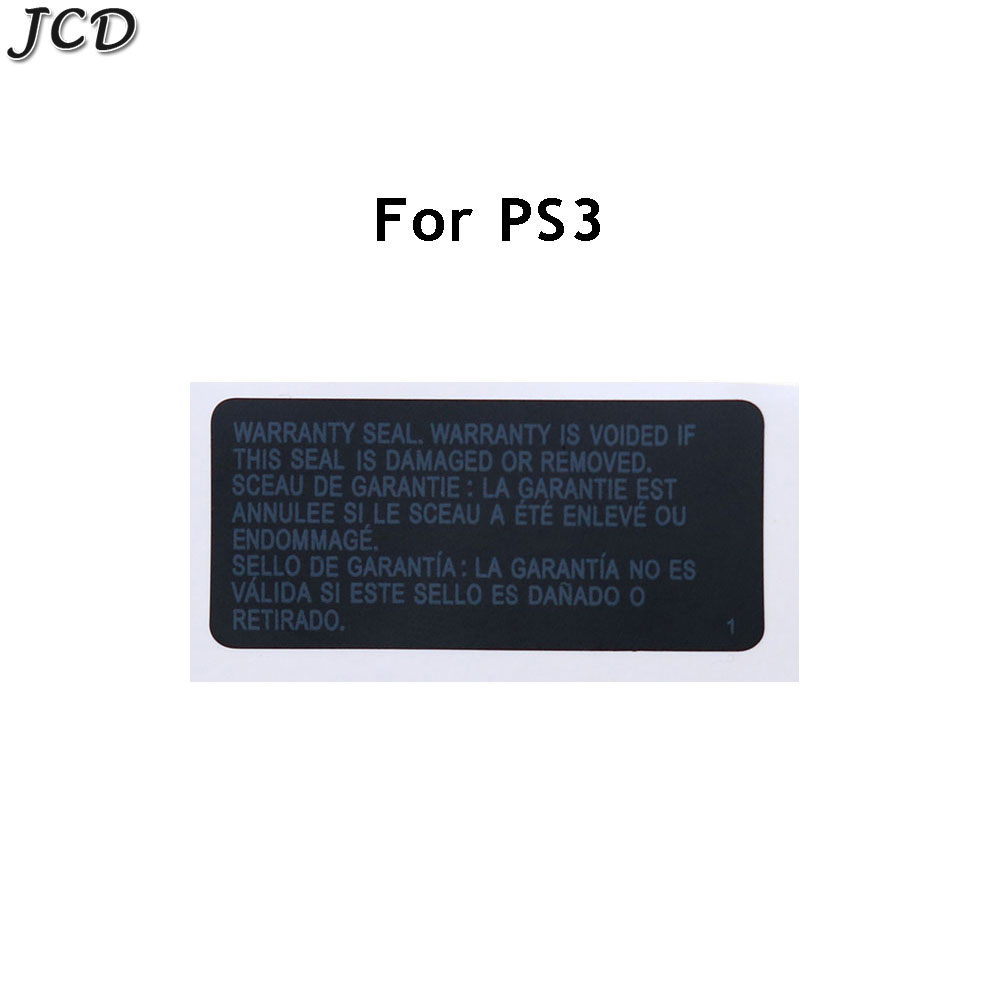JCD For PS3 console Label Sticker Housing Shell Sticker Lable Seals US version. 