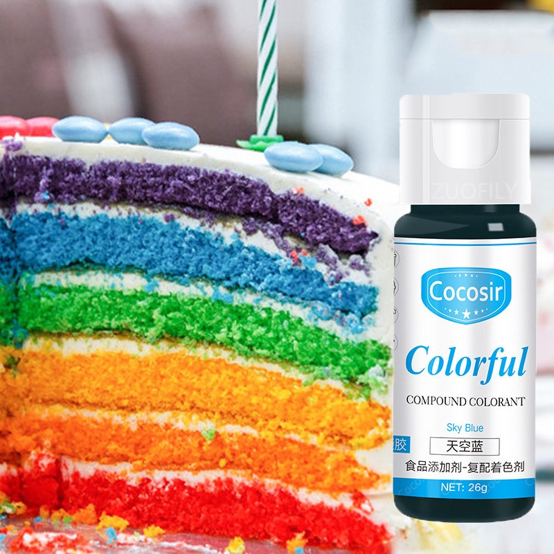1PC Food Coloring Gel for Baking Fondant and Cooking Concentrated Icing Food Color Dye Pastry Decorating Tools Cake Accessories