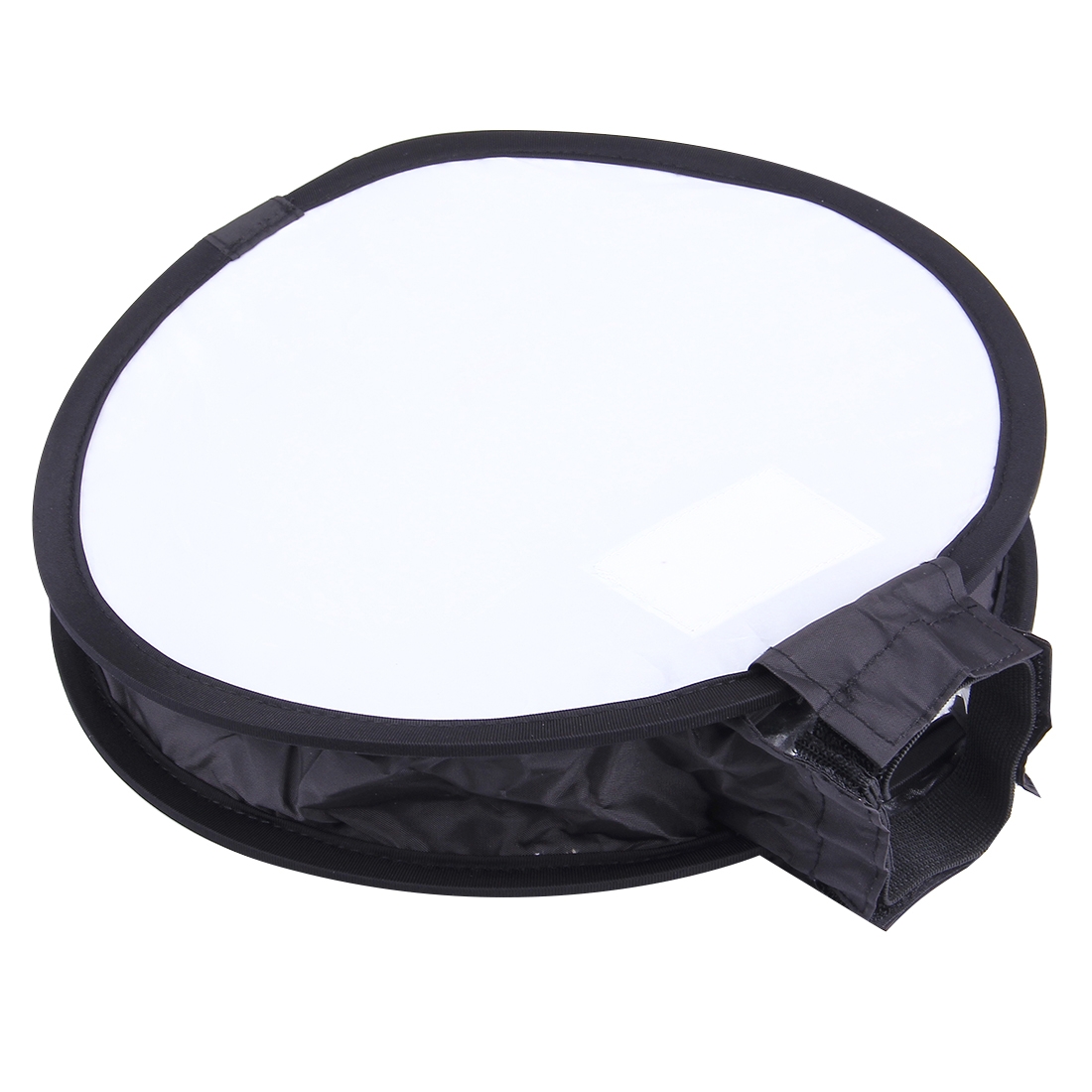 30cm Universal Round Style Flash Folding Soft Box, Without Flash Light Holder(Black + White). 