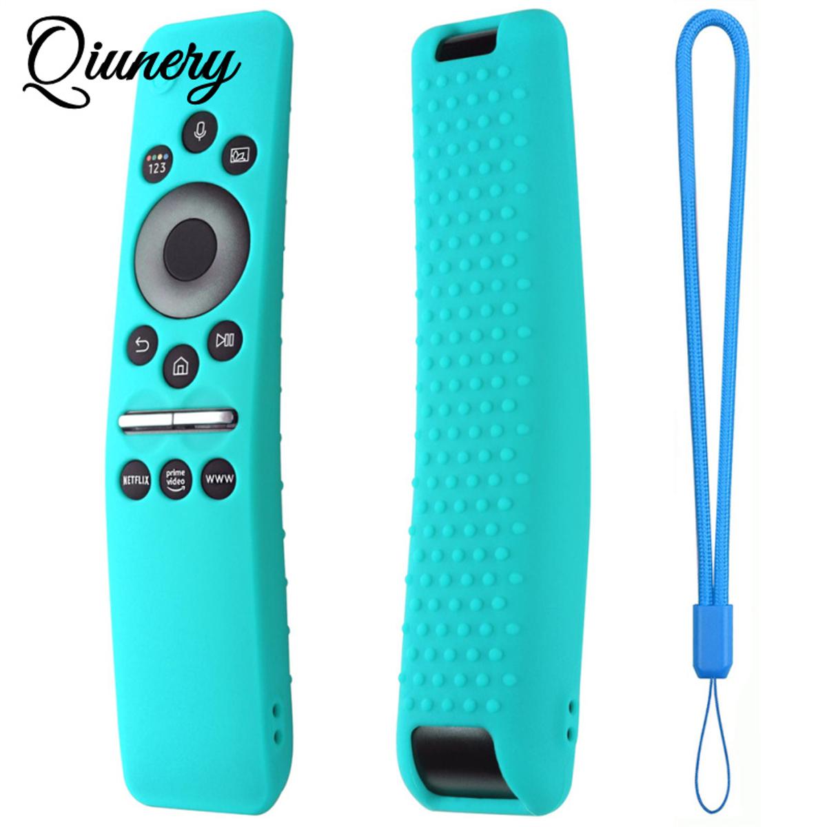 Qiunery Smart Tv Remote Control Case Cover Compatible For Samsung Bn59-01310a / 01312 /01312a Tm1950a Tm1950c Rmcspt1cp1