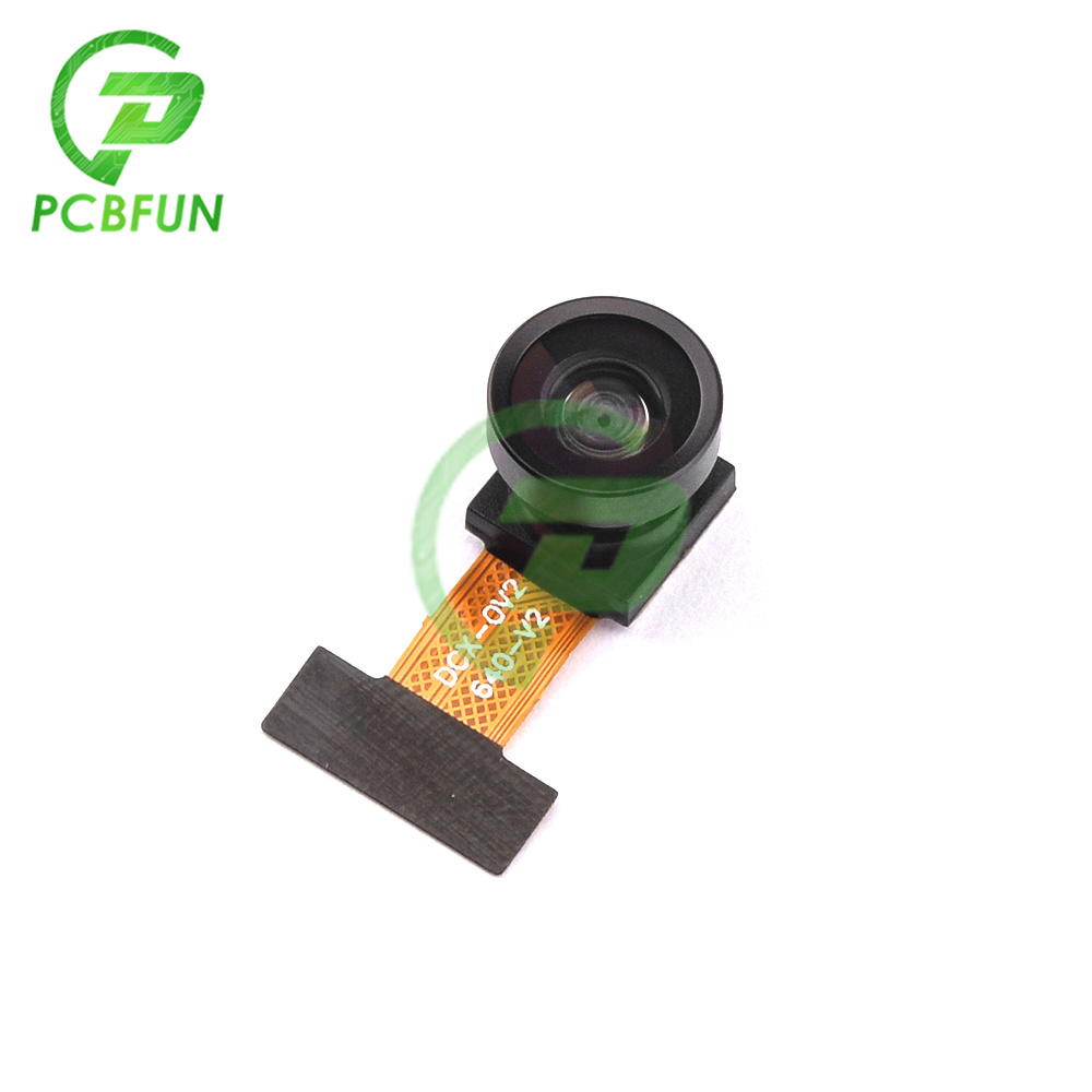OV2640 Camera Module Fisheye Wide-angle Lens 68/160 Degree 24PIN 0.5mm Pitch for ESP32-CAM and TT Series Development Board. 