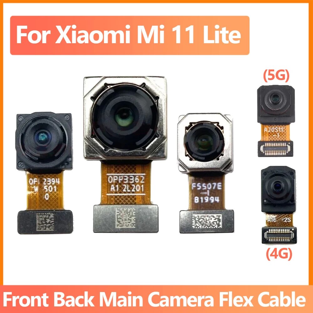 Front Rear Camera Module For Xiaomi Mi 11 Lite 4G 5G Original
