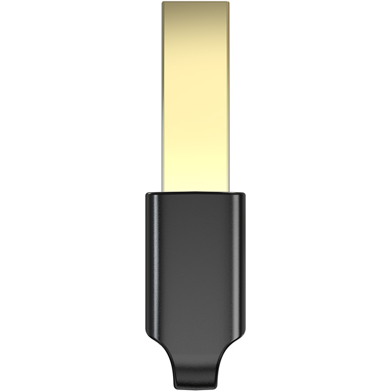 BLACK USB Bluetooth 5.1 Wireless Adapter Receiver Dongle 2.4GHz Audio 10M Win8 For PC Laptop 5.0 Speaker Mouse Transmitter. 