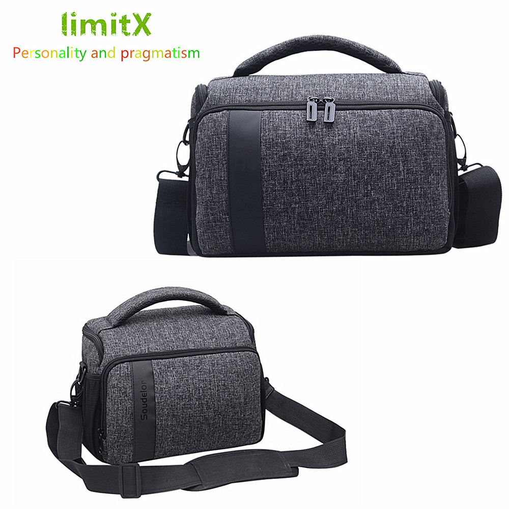 DSLR Camera Bag Photo Case For Sony A1 A9 A7 IV III Canon EOS R8 R7 R6 R 4000D 850D 5D 6D 7D II Nikon Z8 Z7 Z6 P1000 D7500 D7200