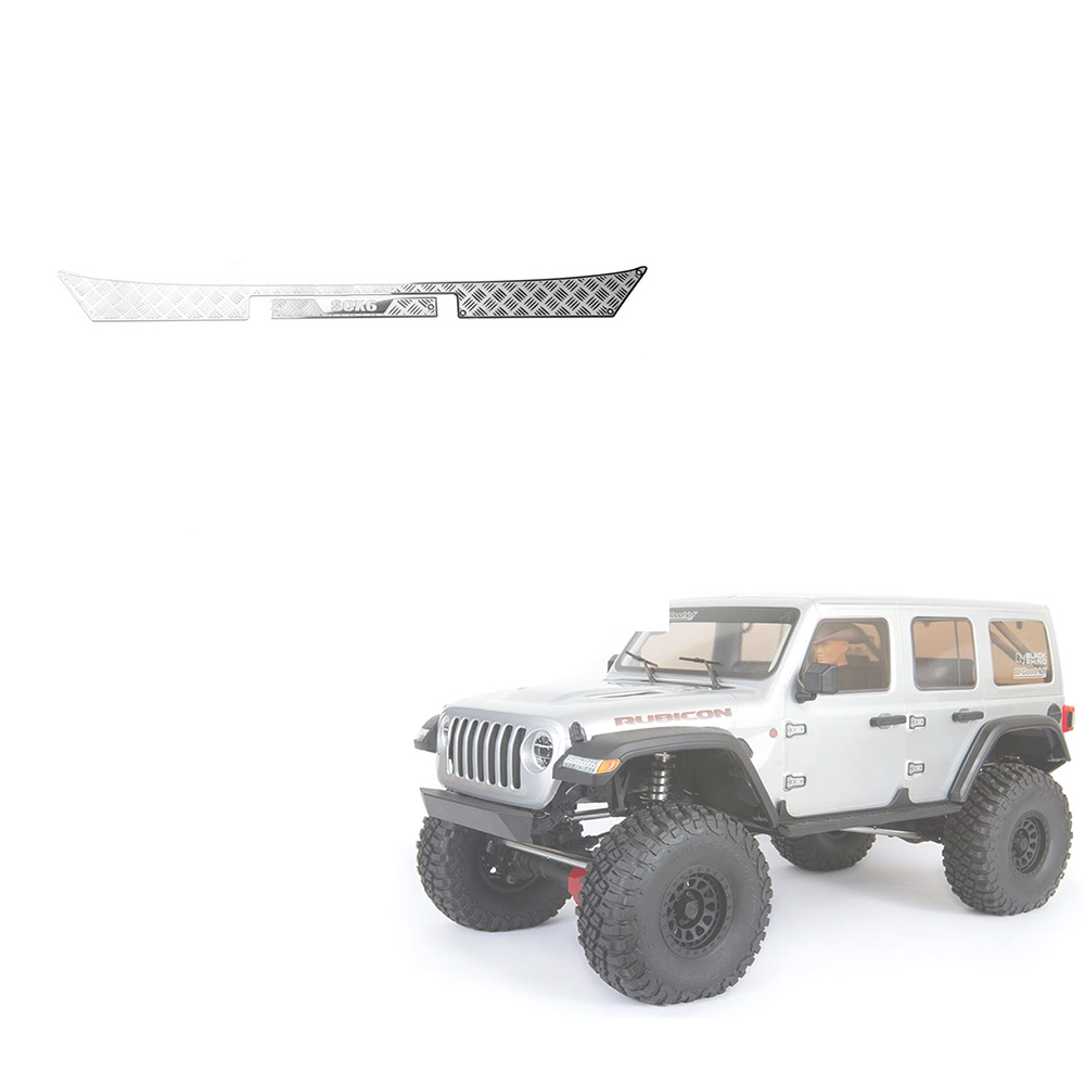 Metal Rear Bumper Skid Plate Anti-Skid Plate Decoration Cover