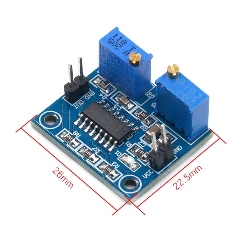 TL494 PWM Controller Module Adjustable Duty Cycle Adjustable Waveform Generator 5V Frequency 500-100kHz 250mA Demoo. 