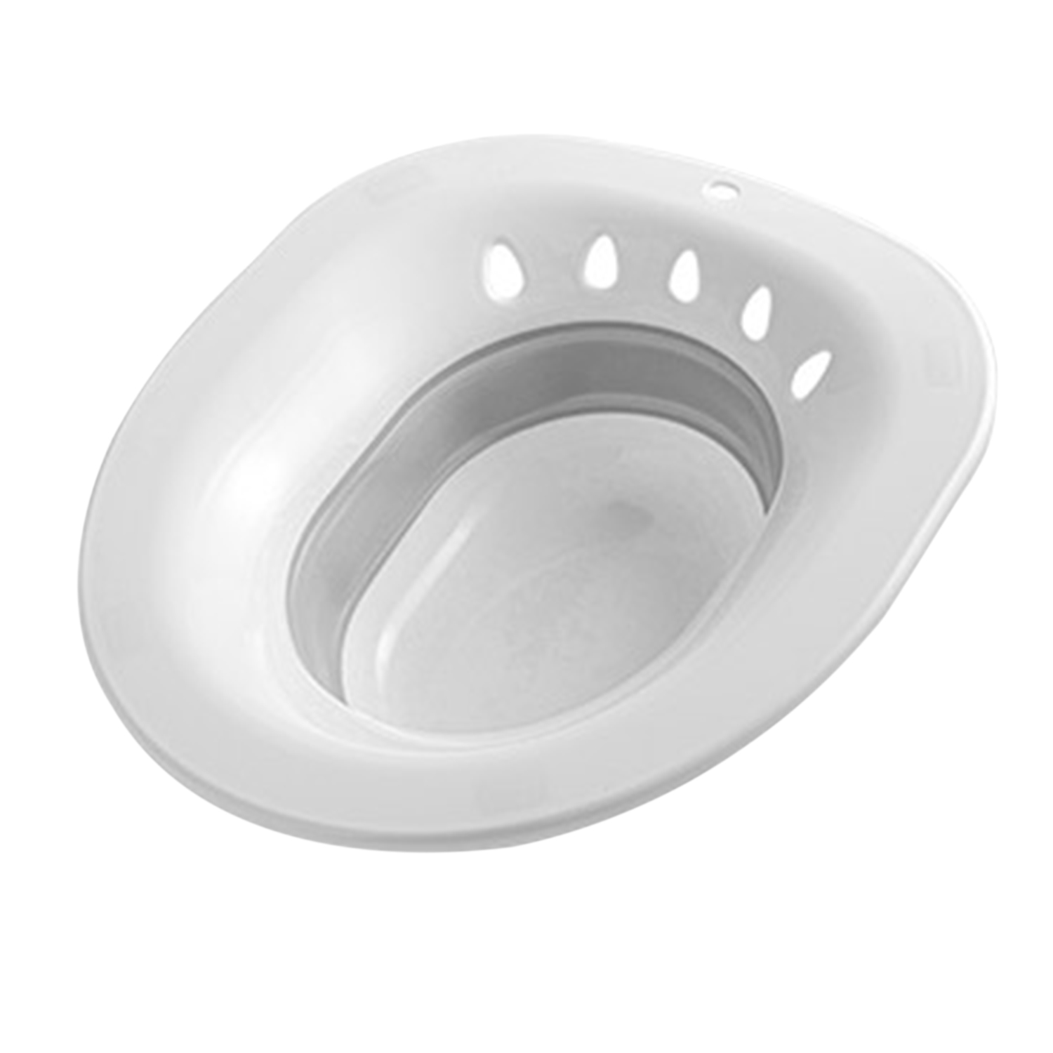 Sitz Bath for Toilet Collapsible Seat Sitz Foldable Squat Free