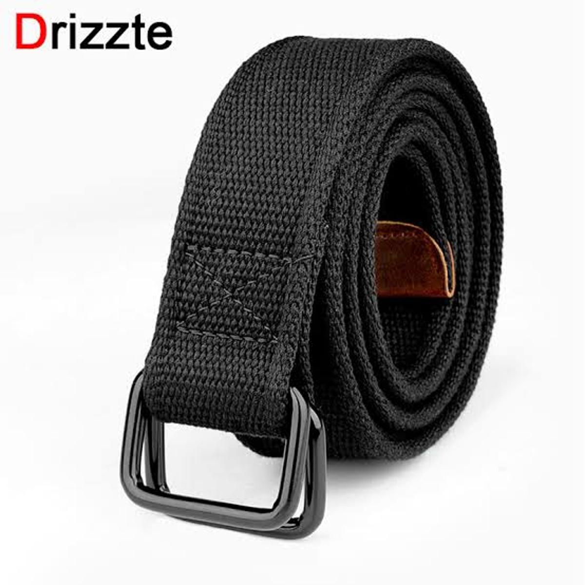 KamroPlus Free Size Long Double Ring Big Mens Canvas Fabric Cloth Belts Multi colour