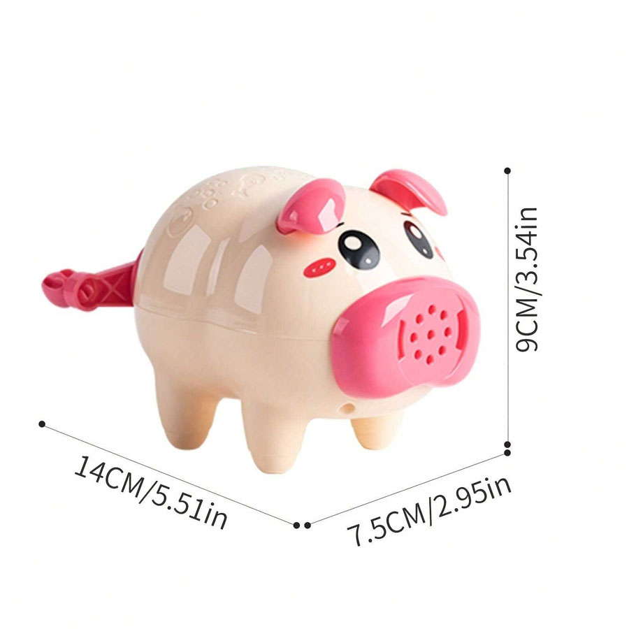 Cartoon Cute Pig Noodle Maker Clay Dough Set, Play Dough Machine Clay Dough Strips Toy Set for Kids. 