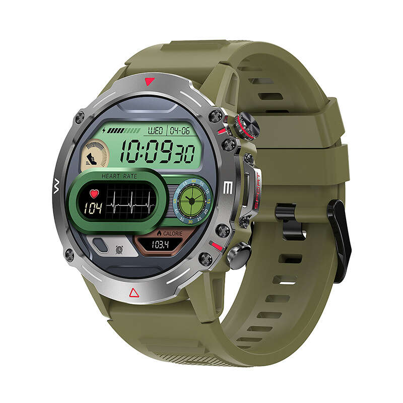 New HK87 Bluetooth Call with Three Defense Custom Dial, Heart Rate, Blood Pressure, Music Smart Watch. 