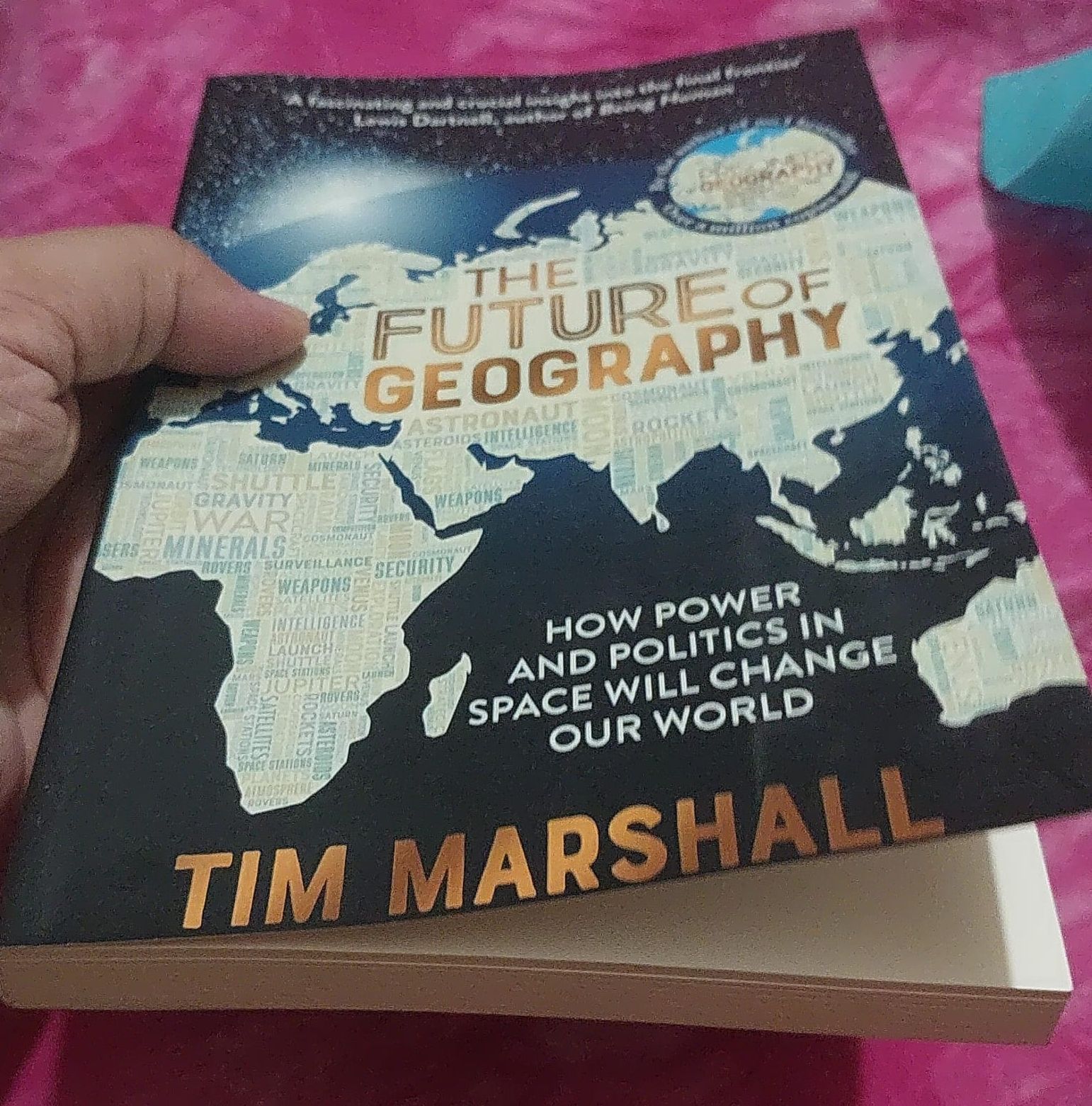 The Future of Geography by Tim Marshall (Paperback). 