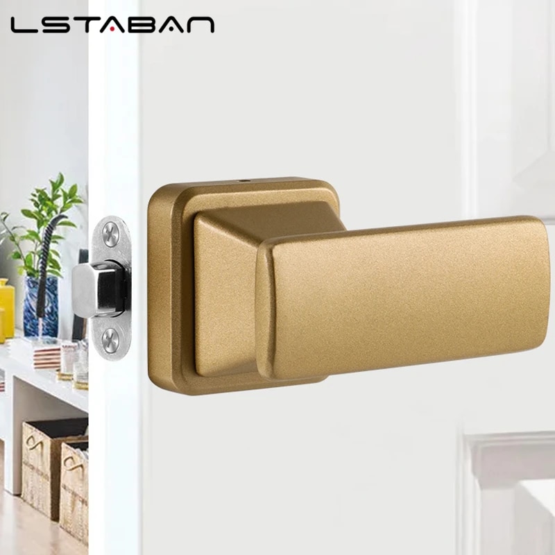 Hidden Door Lock Single Side Lock Secret Room Lock Spherical Single Side Hidden Lock With Key Double Side Invisible Door Lock. 