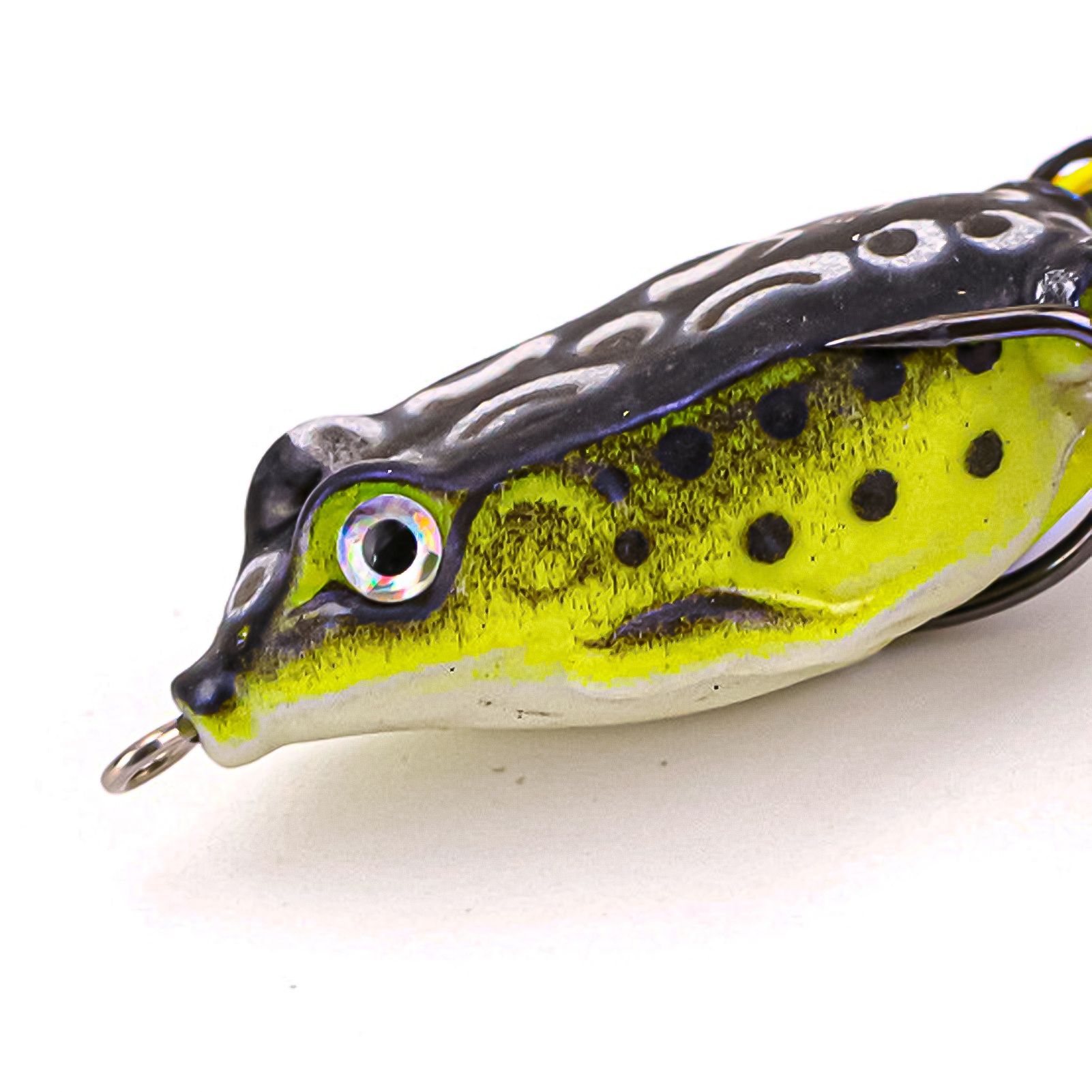 KK Vintage Soft Silicone Frog Fishing Lure Topwater Hook Baits Crankbaits  Yellow (65017559FEZ) : : Sports, Fitness & Outdoors