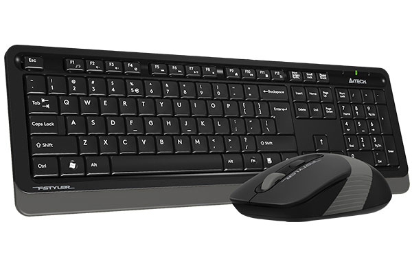 A4TECH FSTYLER FG1010 2.4G Power Saving Wireless Combo (Keyboard+Mouse). 
