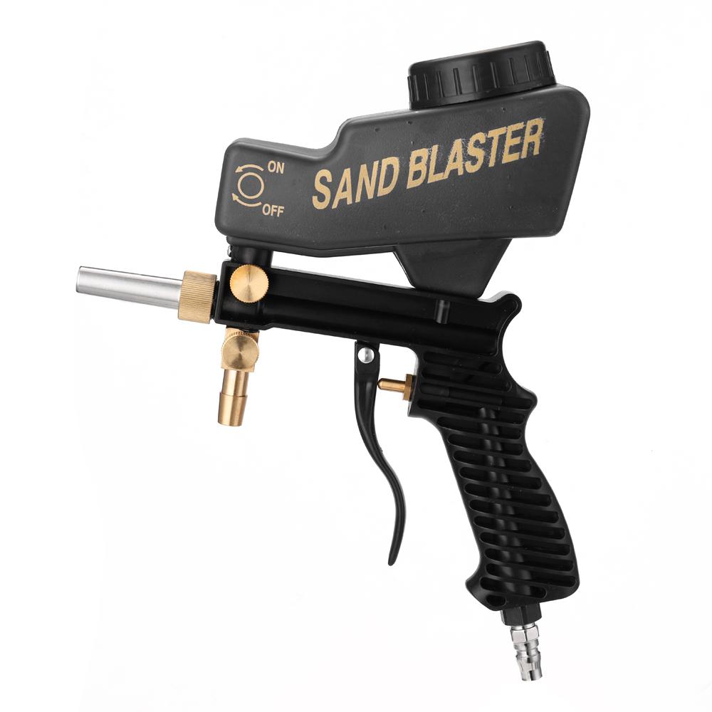 KOGEEK Portable Sandblaster Machine with Gravitation Feed Siphon Feed in One for Remove Rust Paint Dirt Air Tools Spray Machines. 