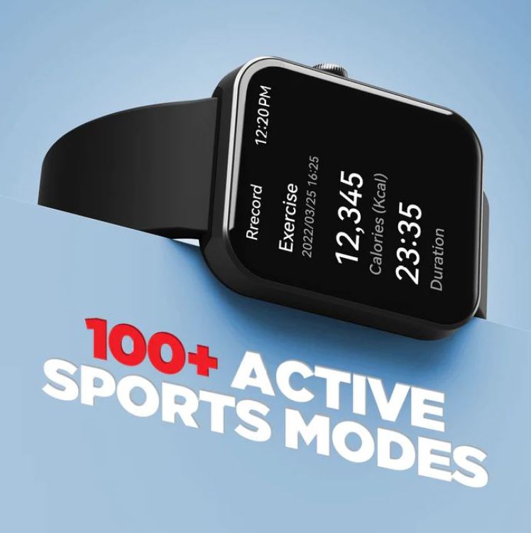 Wave Stride Voice Premium Bluetooth Calling Smartwatch with 1.83" (4.64 cm) HD Display,(1 Year Warrenty) by ShaMan Electronic. 
