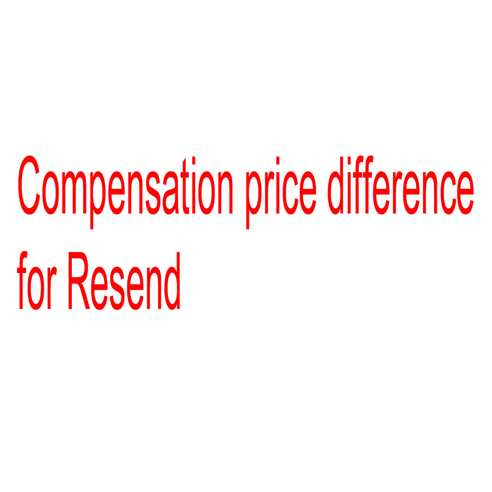 Compensation price difference for resend