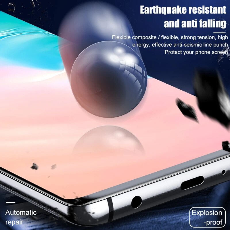 4PCS Hydrogel Film For Realme GT 5 Master Edition Explore Screen Protector For Realme GT Neo 5 3T 3 2 Pro Clear Front Soft Cover. 