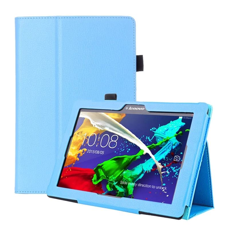 【Lejia】Case for Lenovo Tab2 a10-70 A10-70F/L A10 Smart Leather Case Cover for lenovo tab 2 A10-70L Tablet 10.1'Tablet Fund. 