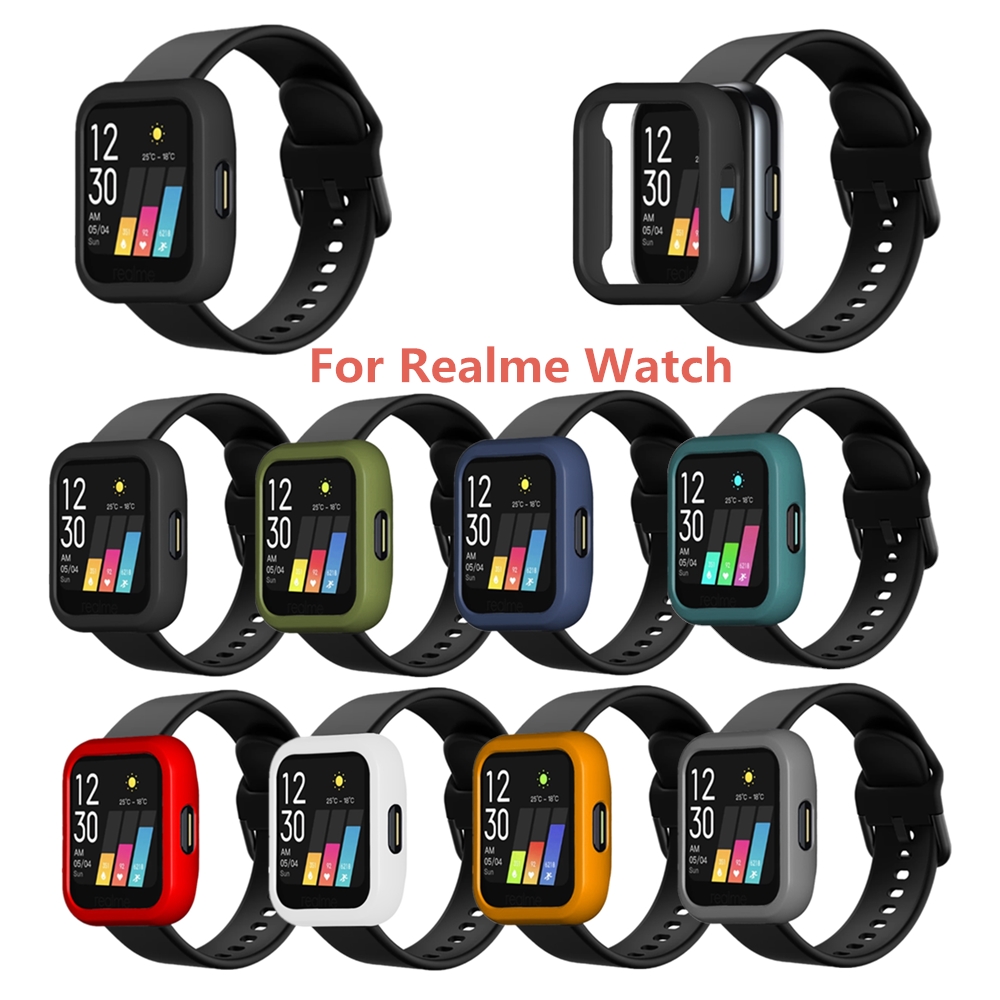 Silicone Protector Cover Case For Realme Watch Provide Adequate