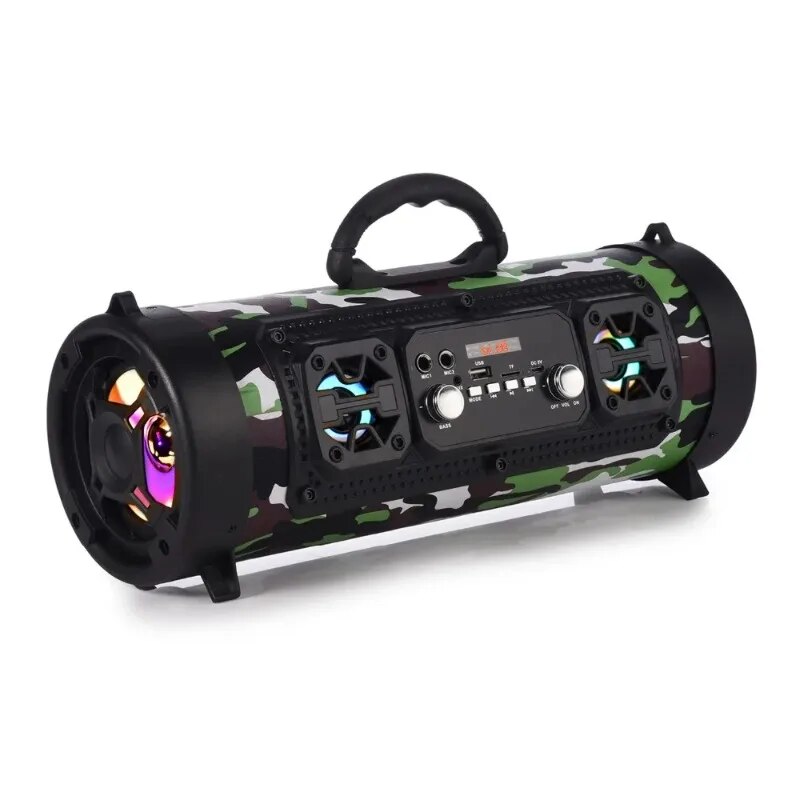 M17 Portable Handheld Bluetooth Speaker KTV 3D Sound System Speakers Bar Subwoofer Music Wireless Speaker FM Radio 16W Audience. 