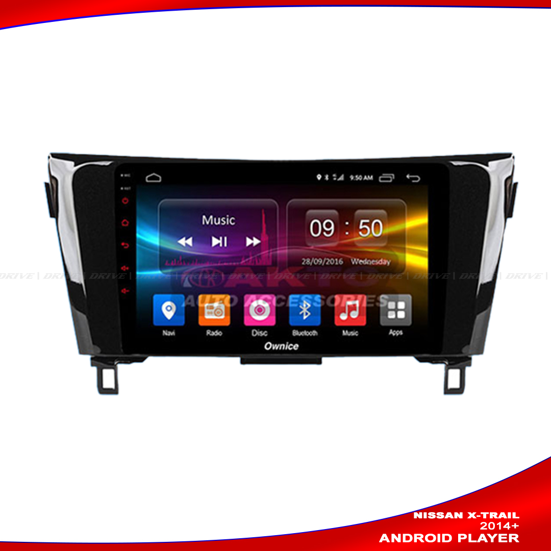 ANDROID PLAYER FOR NISSAN X TRAIL 2014-2020, CAR ANDROID PLAYER. 