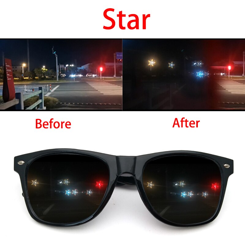 2021 New Premium Diffraction 3D Prism Raves Glasses Plastic For s Display Laser Shows Rainbow Gratings Glasses. 