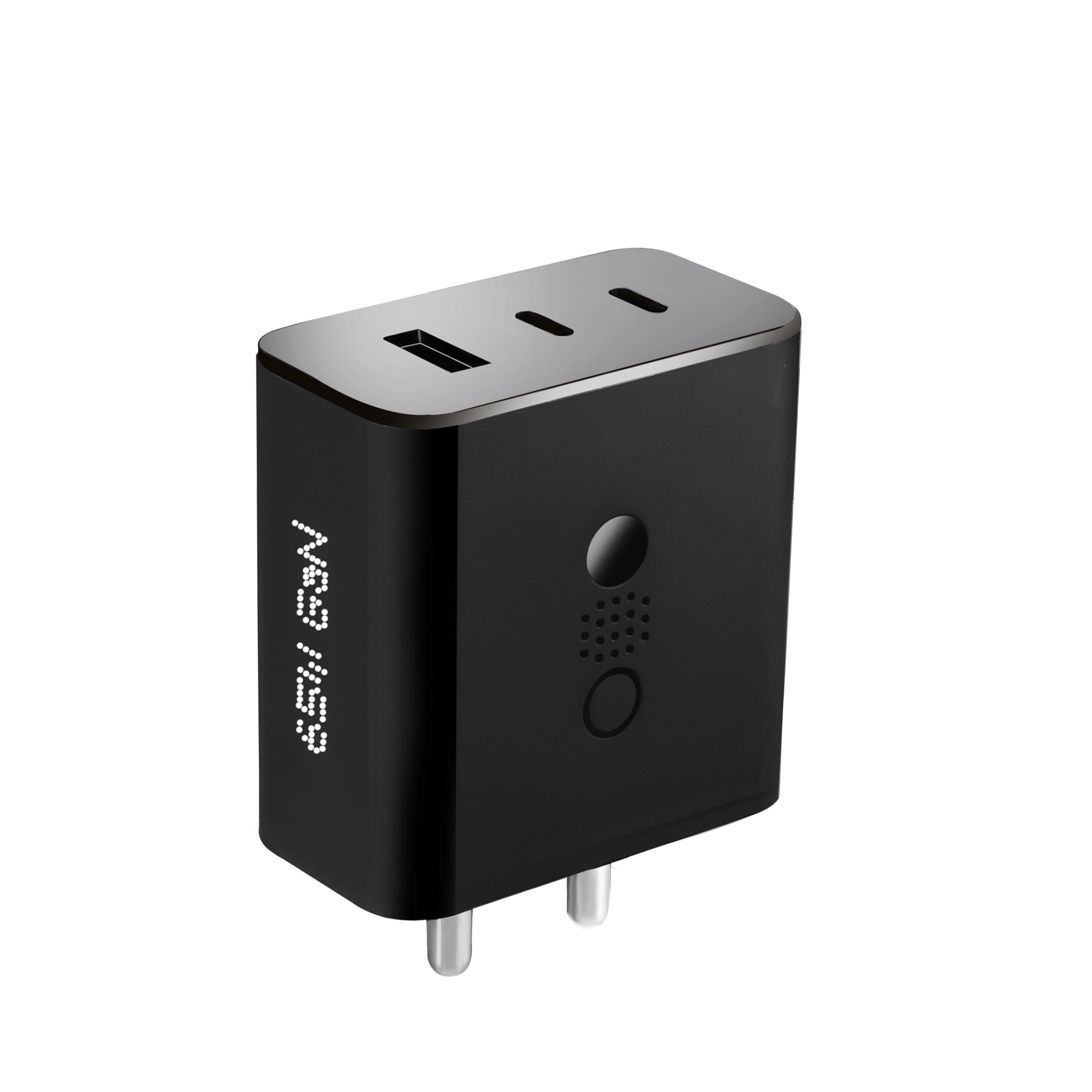 CMF by Nothing 65W Gan Type C 3 Port Wall Charger Adapter, USB C1 65 W, USB C2 45W, USB A 18W, Max Capacity 65 watt Adaptor