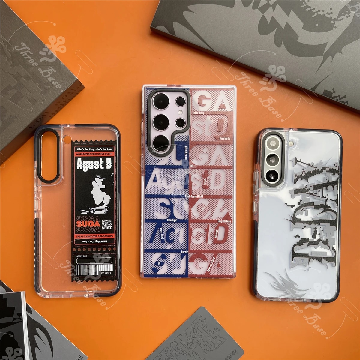 Phone case SUGA AgustD D-DAY For Samsung galaxy S23 S23Ultra S23Plus S22+ S21 S21FE S20FE S20Ultra S10E S10+ Note20 A53 A14 A73