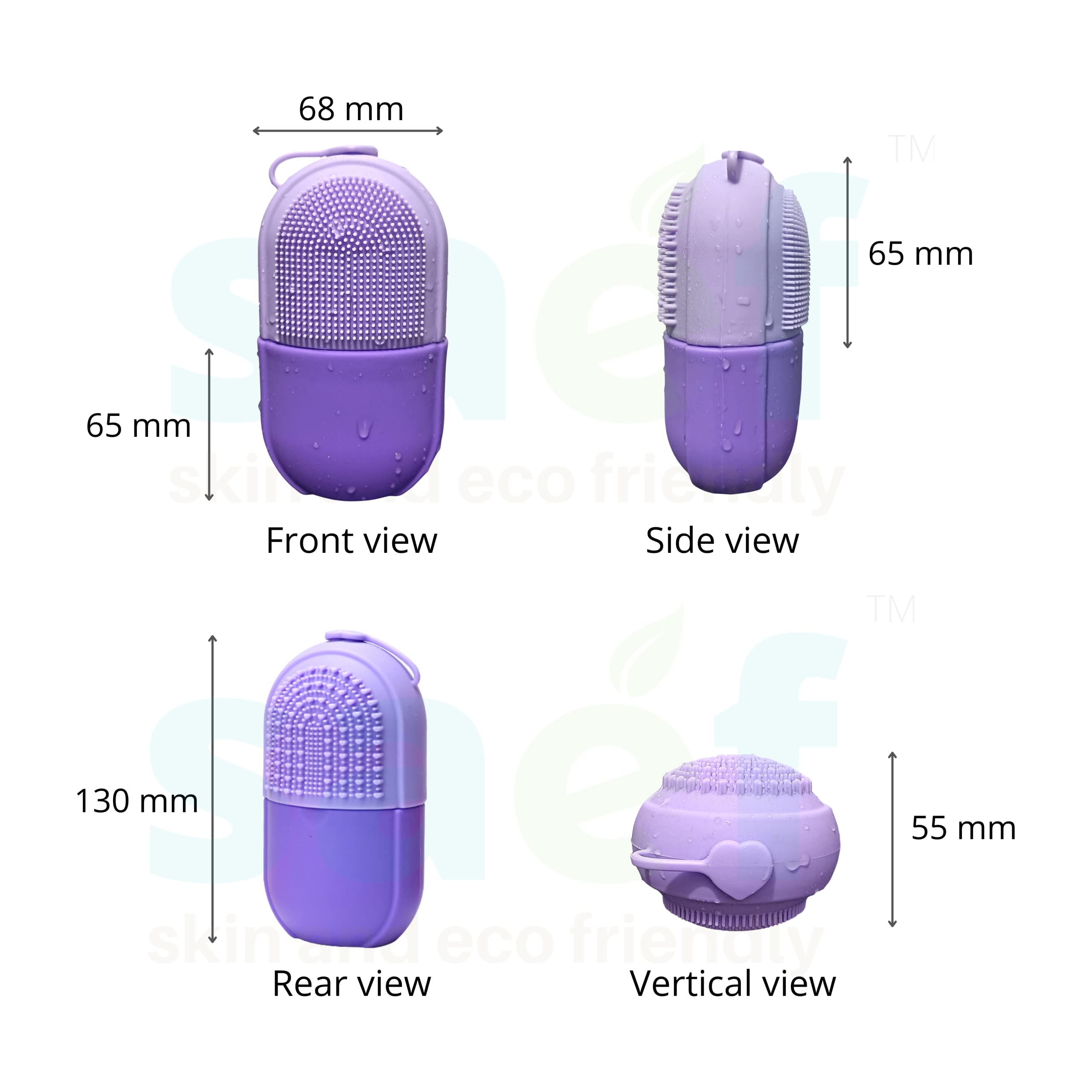 Silicone Cleansing ice lattice. 