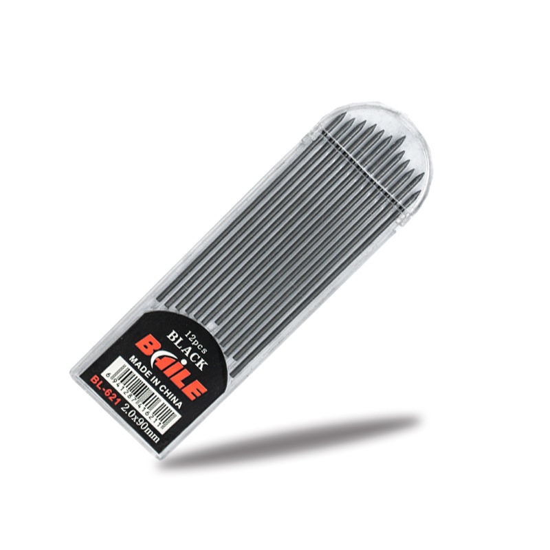 2.0 mm Mechanical Pencils Set 2B Automatic Student Pencils Gray/color