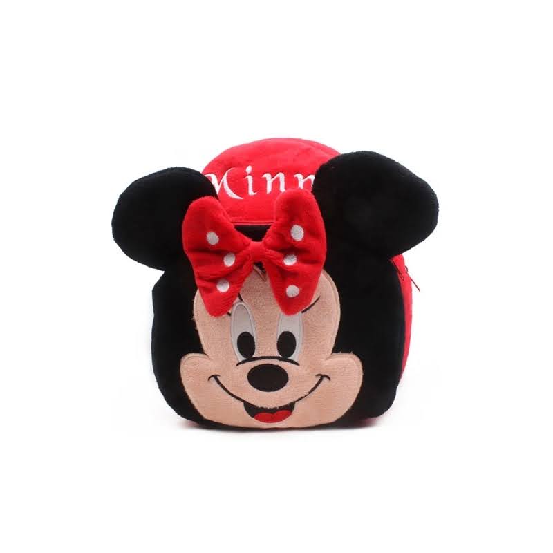 Mini Cartoon Plush Toddler Schoolbag For Children. 