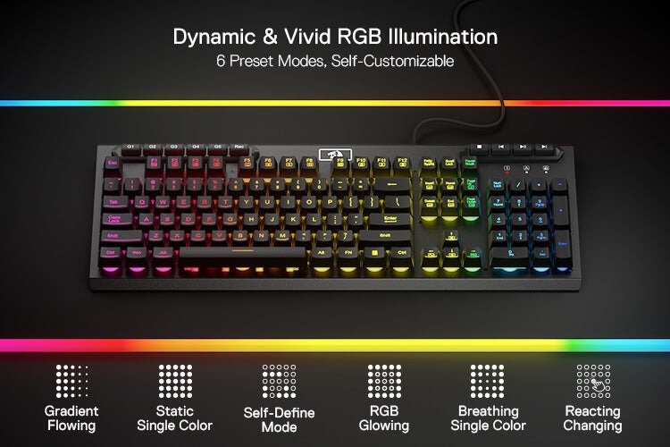 Redragon ADITYA K513 RGB Gaming keyboard