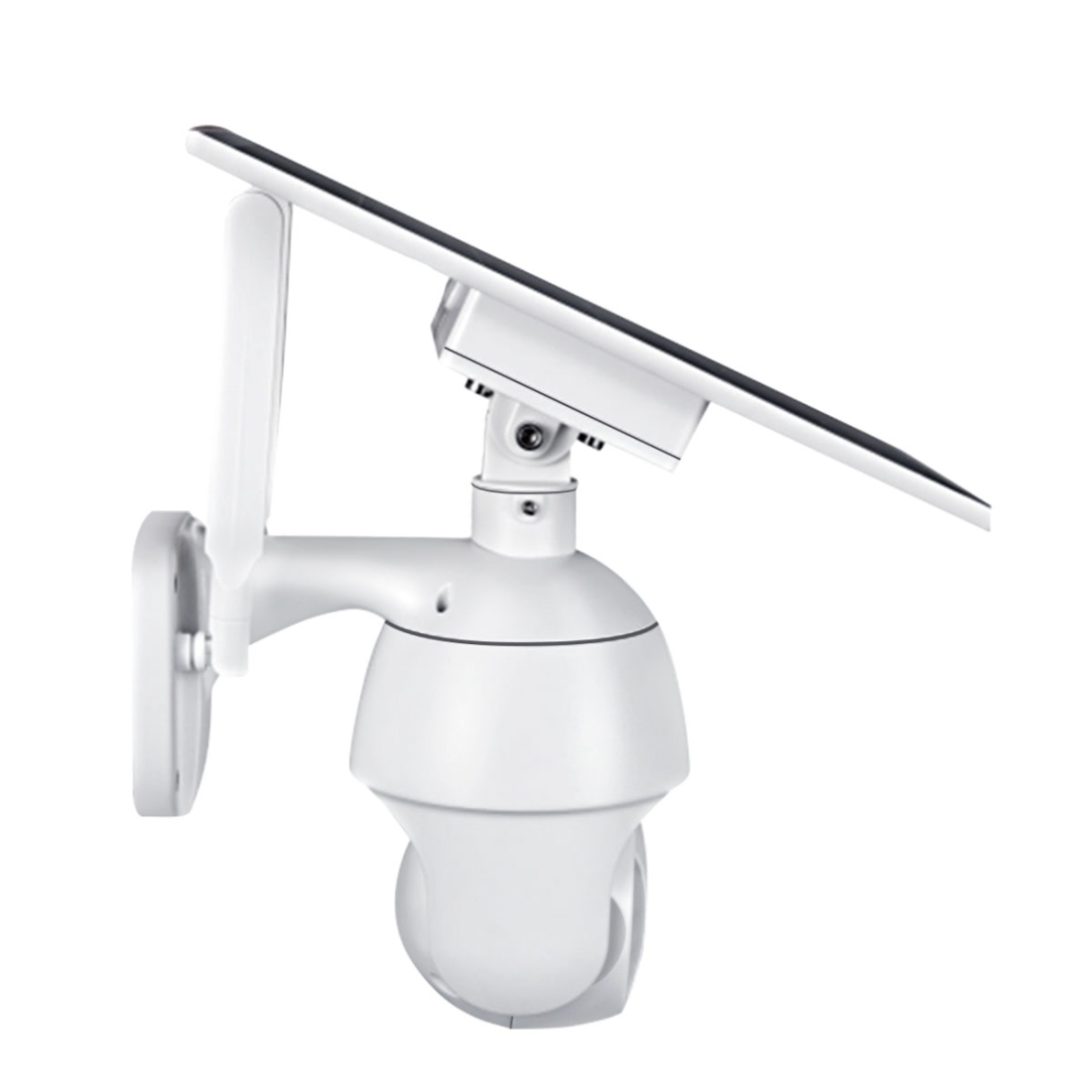 (Ready Now)ESCAM QF280 HD 1080P IP66 Waterproof WiFi Solar Panel PT IP Camera with Battery, Support Night Vision / Motion Detection / TF Card / Two Way Audio. 