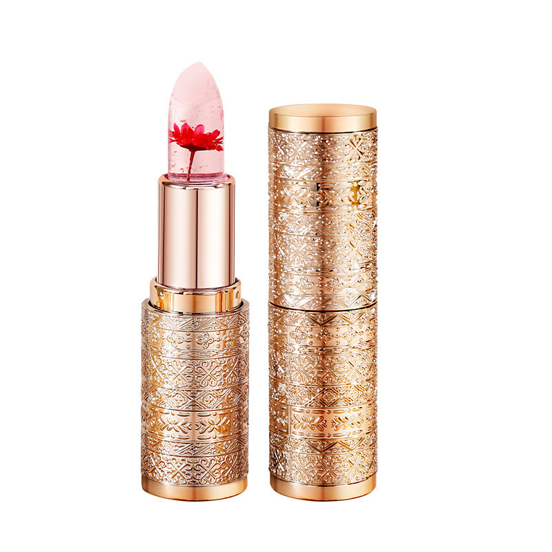 Dr. Houmei petal jelly color-changing lipstick lipstick cup long-lasting does not fade color temperature color-changing petal lip balm