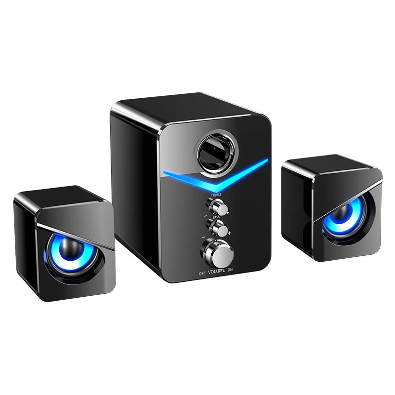 Bluetooth Speaker Home Theater Sound System Mini Speakers Desktop Computer MP3 Player Audio for PC Phone Subwoofer Multi-media. 